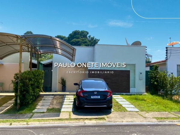 VENDE-SE CASA SEMI-MOBILIADA- CONDOMÍNIO NASCENTE DO TARUMÃ