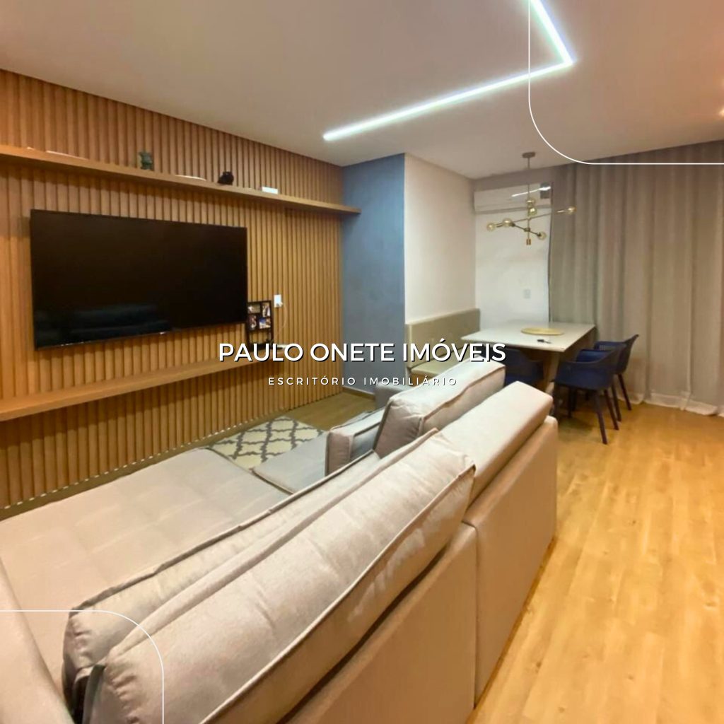 VENDE-SE – Apartamento mobiliado no Condomínio Allegro – 3 quartos