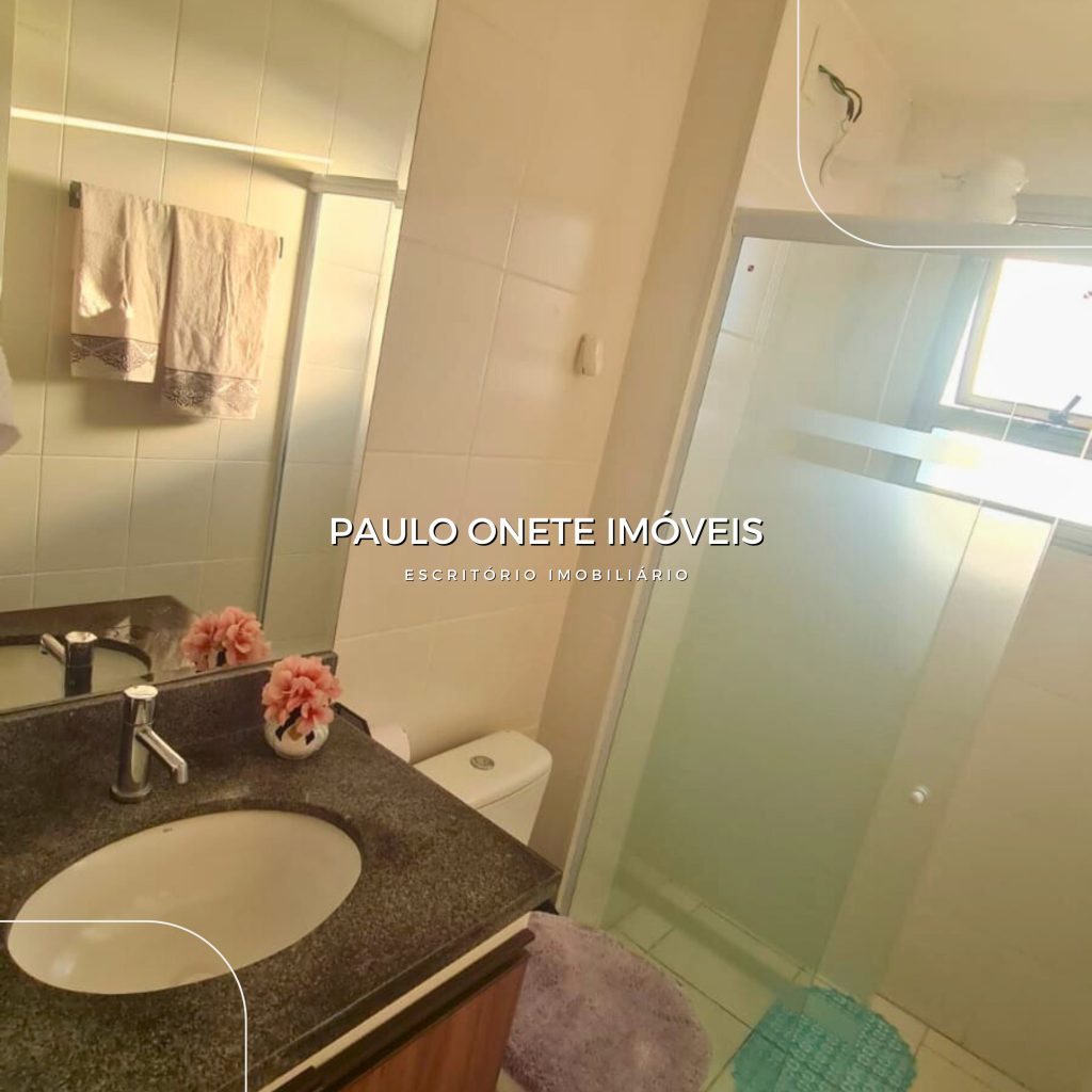 Aluga-se apartamento mobiliado no Condomínio River Side Ponta Negra