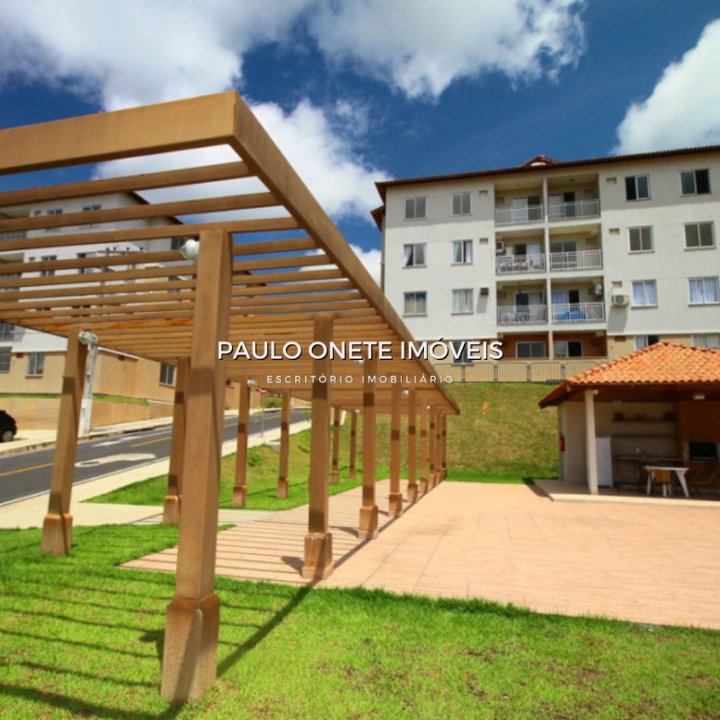VENDE-SE APTO SEMIMOBILIADO COND. ALLEGRO RESIDENCIAL CLUBE – TÉRREO COM GARDEN