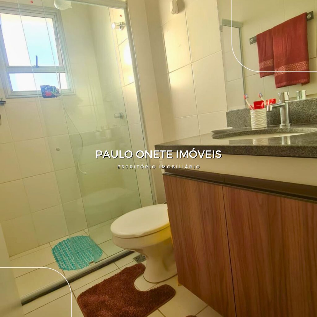 Aluga-se apartamento 100 mobiliado no Condomínio River Side Ponta Negra