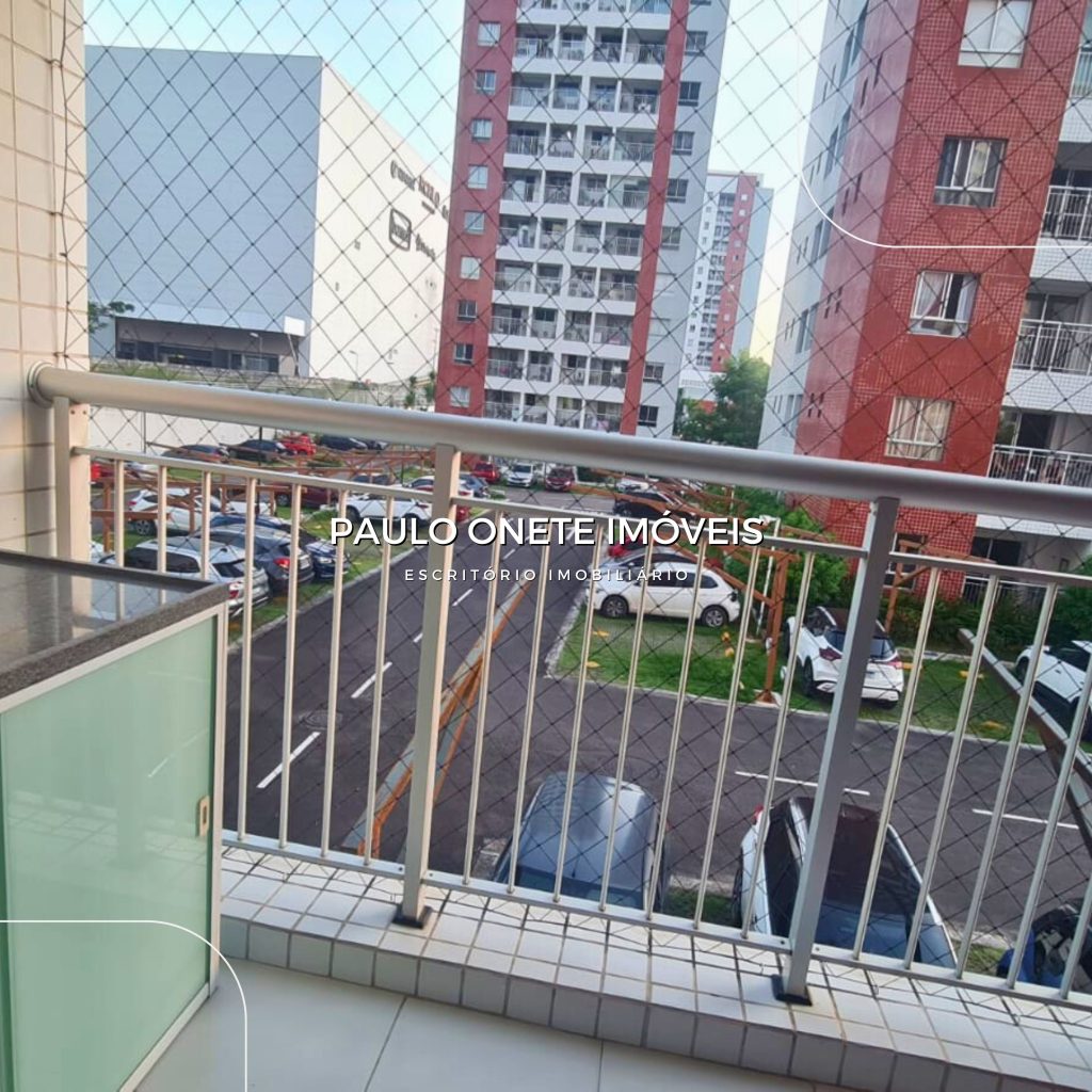 Aluga-se apartamento 100 mobiliado no Condomínio River Side Ponta Negra