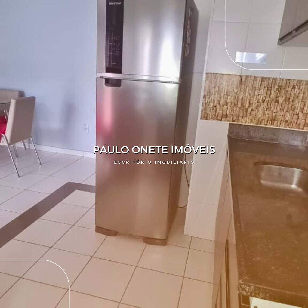 Aluga-se apartamento 100 mobiliado no Condomínio River Side Ponta Negra