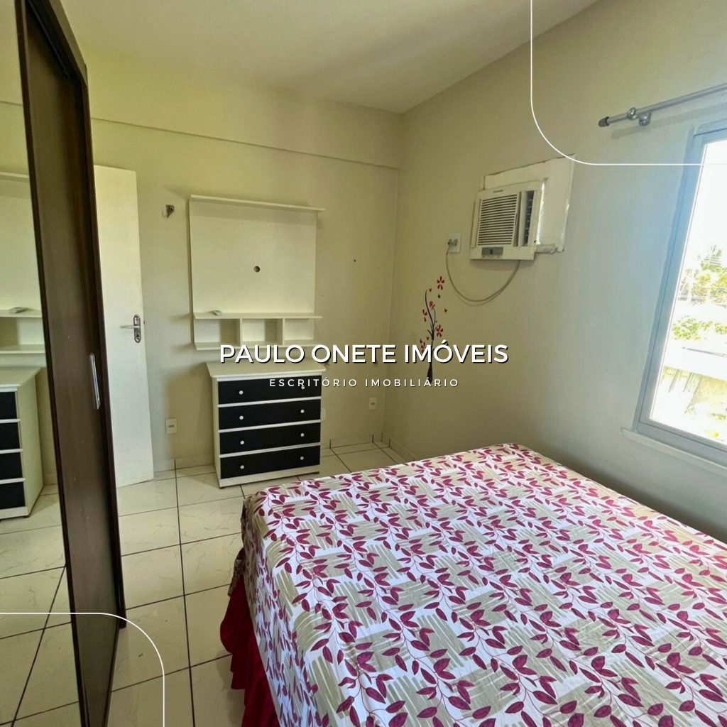 Aluga-se apartamento mobiliado no Condomínio Beija-flor II