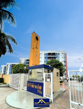 ALUGA-SE APARTAMENTO MOBILIADO – PARQUE DEZ – 3 QUARTOS (1 SUÍTE) – CONDOMÍNIO ARVOREDO