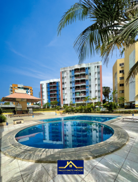 ALUGA-SE APARTAMENTO MOBILIADO – PARQUE DEZ – 3 QUARTOS (1 SUÍTE) – CONDOMÍNIO ARVOREDO