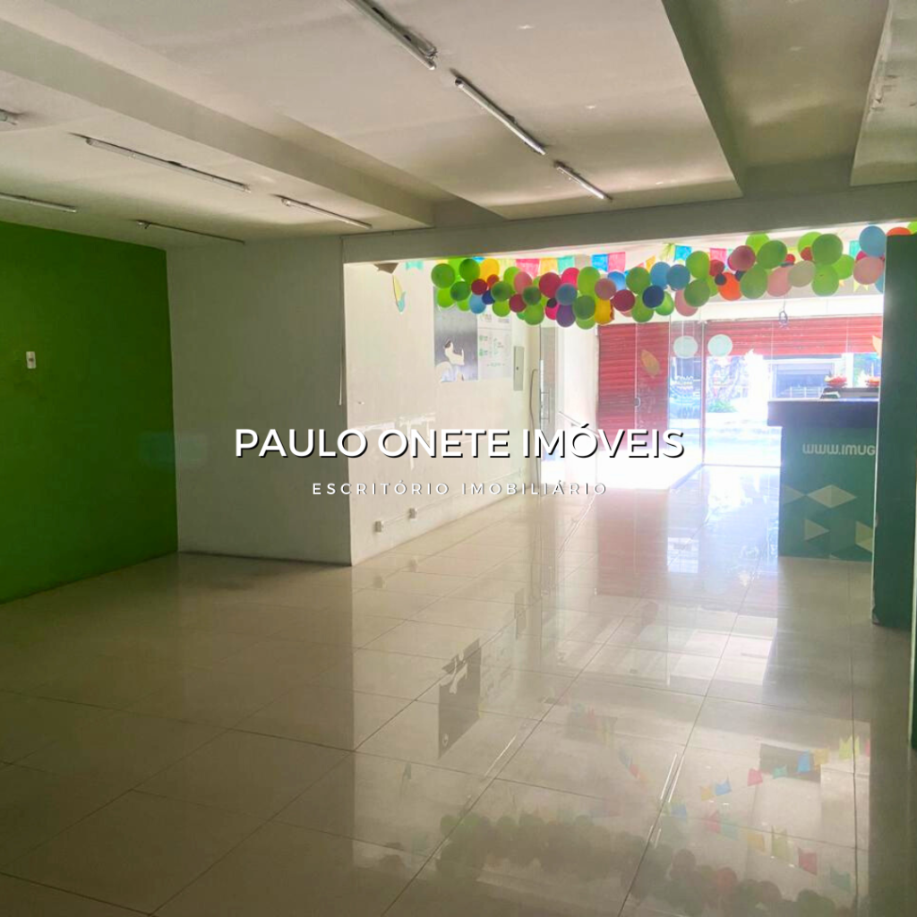 ALUGA-SE PONTO COMERCIAL NA AV GETÚLIO VARGAS  – 100m²