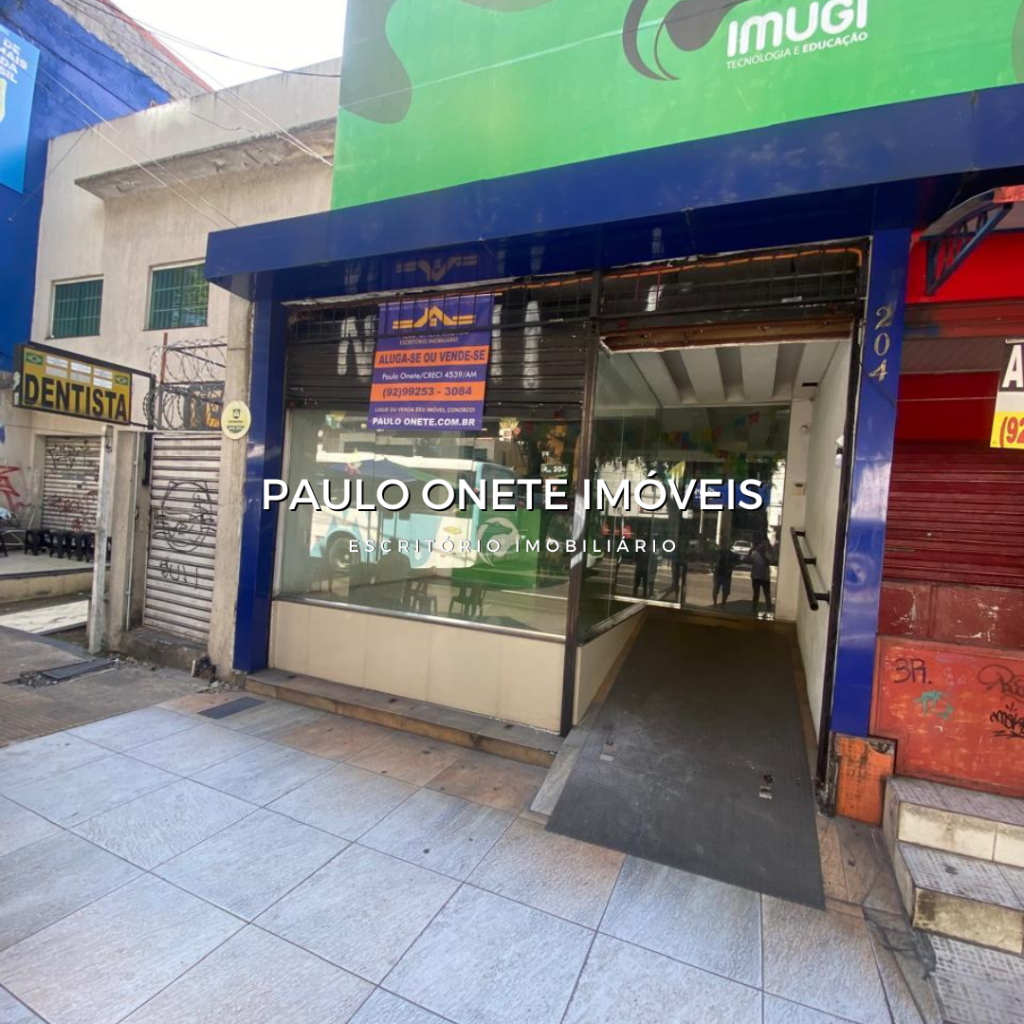ALUGA-SE PONTO COMERCIAL NA AV GETÚLIO VARGAS  – 100m²