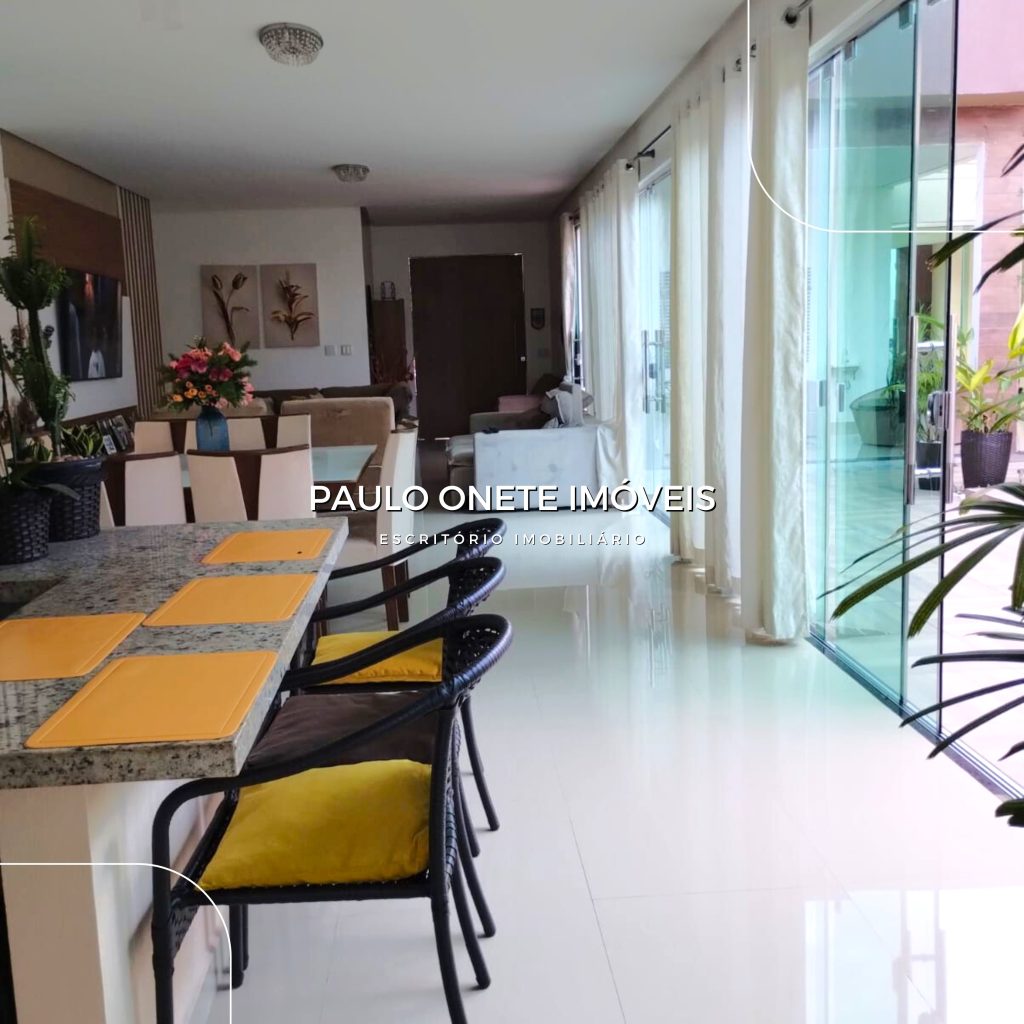 ALUGA-SE CASA DE ALTO PADRÃO – CONDOMÍNIO PRAIA DOS PASSARINHOS