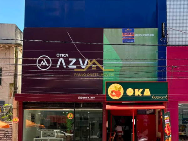 2 PAVIMENTOS COMERCIAIS NA AV. GETÚLIO VARGAS – CENTRO